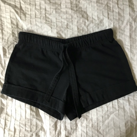American Apparel Cuffed Jersey Lounge Shorts - Picture 3 of 5